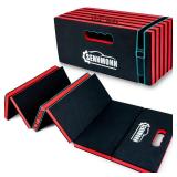 1.2 Extra Thick Foldable Kneeling Pad with Handle and Storage Belt, 5 Fold Comfortable EVA Foam Cushion Mat for Workshop Repairing, Gardening, Yardwork, Camping, Home Gym, 47.3 * 17.3 * 1.2 - Retail: 