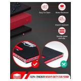 1.2 Extra Thick Foldable Kneeling Pad with Handle and Storage Belt, 5 Fold Comfortable EVA Foam Cushion Mat for Workshop Repairing, Gardening, Yardwork, Camping, Home Gym, 47.3 * 17.3 * 1.2 - Retail: 