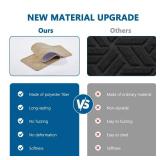 Stair Treads for Wooden Steps Indoor, 15 Pack 8 X 30' Non Slip Carpet Stair Treads with Reusable Adhesive for Kids Elders and Dogs, Surface Polyester TPR Backing Stair Rugs, Beige - Retail: $40'