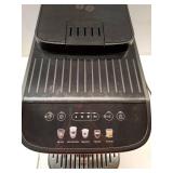 De'Longhi Magnifica Evo Espresso Machine, 5 Recipes.  POWERS ON. MISSING PARTS. See Photos. - Retail: $650
