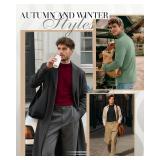 5 Pack Mens Big and Tall Mock Turtleneck Long Sleeve Shirts Plus Size Basic Casual Thermal Pullover Tops Size 5-XL 5 Pack Mens Big and Tall Mock Turtleneck Long Sleeve Shirts Plus Size Basic Casual Thermal Pullover Tops Size 5-XL