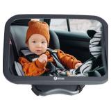 Rightcar Solutions Baby Car Mirror for Infant & Newborn | Rear Facing Car Seat Mirror | Shatterproof, Wide Crystal Clear View. Rightcar Solutions Baby Car Mirror for Infant & Newborn | Rear Facing Car Seat Mirror | Shatterproof, Wide Crystal Clear View.