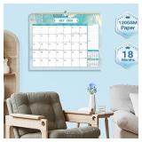 Wall Monthly Calendar 2026-2027,18-Month Wall Calendar From Jan.2026-Jun.2027, 15 x 11.5 Inches, Large Daily Blocks, US Holidays Wall Monthly Calendar 2026-2027,18-Month Wall Calendar From Jan.2026-Jun.2027, 15 x 11.5 Inches, Large Daily Blocks, US Holidays