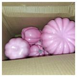 Zubebe Fall Decor 14 Pcs Assorted Sizes Artificial Pumpkins 100 Silk Flower Heads Faux Foam Pumpkins For Gifts Wedding Bridal Baby Shower Thanksgiving Table Centerpiece Mantel Shelf(Pink) Zubebe Fall Decor 14 Pcs Assorted Sizes Artificial Pumpkins 100 Silk Flower Heads Faux Foam Pumpkins For Gifts Wedding Bridal Baby Shower Thanksgiving Table Centerpiece Mantel Shelf(Pink)