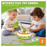 Dinosaur Pop Up Board Games, 4-in-1 Magnetic Fishing Games Set, Dinosaur Operation Game for Toddlers Ages 3+ Birthday Dinosaur Pop Up Board Games, 4-in-1 Magnetic Fishing Games Set, Dinosaur Operation Game for Toddlers Ages 3+ Birthday