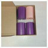 Advent Candles Battery Operated Set of 4, Flameless Candles with Remote Timer for Advent Wreath Church D cor (3 x 5 ) Advent Candles Battery Operated Set of 4, Flameless Candles with Remote Timer for Advent Wreath Church D cor (3 x 5 )