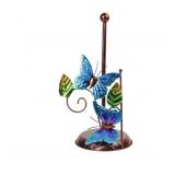 Elegant Butterfly Iron Paper Towel Holder Sturdy Iron Butterfly Tissue Stand Portable Paper Rack For Various Home Use Elegant Butterfly Iron Paper Towel Holder Sturdy Iron Butterfly Tissue Stand Portable Paper Rack For Various Home Use