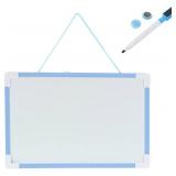 Operitacx Magnetic Small Whiteboard 11.4X7.9 Inch Dry Erase Board Double-Sided with Marker and Hanging Lanyard Magnetic Drawing Board for Kids and Office Use Operitacx Magnetic Small Whiteboard 11.4X7.9 Inch Dry Erase Board Double-Sided with Marker and Hanging Lanyard Magnetic Drawing Board for Kids and Office Use