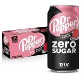Dr Pepper Strawberries & Cream Zero Soda - 12pk/12 fl oz Cans Dr Pepper Strawberries & Cream Zero Soda - 12pk/12 fl oz Cans