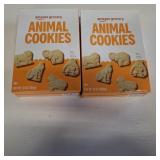 TWO BOXES - Amazon Grocery, Animal Cookies, 13 Oz (Previously Happy Belly, Packaging May Vary) TWO BOXES - Amazon Grocery, Animal Cookies, 13 Oz (Previously Happy Belly, Packaging May Vary)