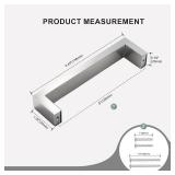 Brushed Nickel Cabinet Pull Handles 30 Pack 128mm (5') Hole Spacing, 20mm (0.79') Width Stainless Steel Modern Drawer Handles for Kitchen & Bathroom Cabinets Brushed Nickel Cabinet Pull Handles 30 Pack 128mm (5') Hole Spacing, 20mm (0.79') Width Stainless Steel Modern Drawer Handles for Kitchen & Bathroom Cabinets