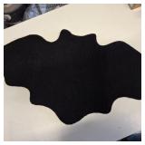 Bat Bath Mat Bathroom Rug for Spooky Decor,Gothic Witchy Mat for Bathroom,Horror Halloween Black Bats Mat for Kitchen Bat Bath Mat Bathroom Rug for Spooky Decor,Gothic Witchy Mat for Bathroom,Horror Halloween Black Bats Mat for Kitchen