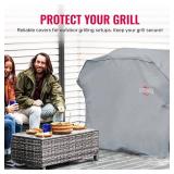 Grillman Premium Grill Cover for Outdoor Grill, BBQ Grill Cover, Rip-Proof, Waterproof, Top Heavy-Duty Large Grill Covers for Outside, Barbecue Cover & Gas Grill Covers (52' L x 26' W x 43' H, Gray) Grillman Premium Grill Cover for Outdoor Grill, BBQ Grill Cover, Rip-Proof, Waterproof, Top Heavy-Duty Large Grill Covers for Outside, Barbecue Cover & Gas Grill Covers (52' L x 26' W x 43' H, Gray)
