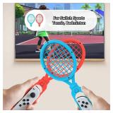 Switch Sports Accessories - AriKroii 16 in 1 Switch Sports Accessories Bundle for Nintendo Switch Sports Games, Family Accessories Kit Compatible with Switch/Switch OLED Sports Games: Tennis Rackets, Switch Sports Accessories - AriKroii 16 in 1 Switch Sports Accessories Bundle for Nintendo Switch Sports Games, Family Accessories Kit Compatible with Switch/Switch OLED Sports Games: Tennis Rackets,