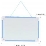 Operitacx Magnetic Small Whiteboard 11.4X7.9 Inch Dry Erase Board Double-Sided with Marker and Hanging Lanyard Magnetic Drawing Board for Kids and Office Use Operitacx Magnetic Small Whiteboard 11.4X7.9 Inch Dry Erase Board Double-Sided with Marker and Hanging Lanyard Magnetic Drawing Board for Kids and Office Use