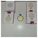 Hallmark Keepsake Our Engagement 2024 Metal Christmas Ornament New with Box 8 BOXES Hallmark Keepsake Our Engagement 2024 Metal Christmas Ornament New with Box 8 BOXES