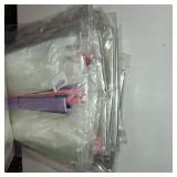 HANDMD 110 PCS Large Cellophane Bags, 30x 40 Inches Clear Cello Bags, with 10PCS Floral Ribbons, Large Basket Bag, Plastic Cellophane Gift Bag, Perfect for Gift Baskets HANDMD 110 PCS Large Cellophane Bags, 30x 40 Inches Clear Cello Bags, with 10PCS Floral Ribbons, Large Basket Bag, Plastic Cellophane Gift Bag, Perfect for Gift Baskets
