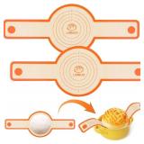 LOT OF - Silicone Bread Sling Dutch Oven 2 PCS Silicone Baking Mat Set Non-Stick & Easy Clean Reusable Bread Mat With Extra Long Handles, Bread Baking Mat for Sourdough Transfer LOT OF - Silicone Bread Sling Dutch Oven 2 PCS Silicone Baking Mat Set Non-Stick & Easy Clean Reusable Bread Mat With Extra Long Handles, Bread Baking Mat for Sourdough Transfer