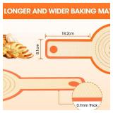 LOT OF - Silicone Bread Sling Dutch Oven 2 PCS Silicone Baking Mat Set Non-Stick & Easy Clean Reusable Bread Mat With Extra Long Handles, Bread Baking Mat for Sourdough Transfer LOT OF - Silicone Bread Sling Dutch Oven 2 PCS Silicone Baking Mat Set Non-Stick & Easy Clean Reusable Bread Mat With Extra Long Handles, Bread Baking Mat for Sourdough Transfer