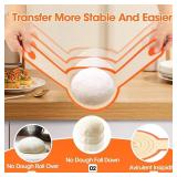 LOT OF - Silicone Bread Sling Dutch Oven 2 PCS Silicone Baking Mat Set Non-Stick & Easy Clean Reusable Bread Mat With Extra Long Handles, Bread Baking Mat for Sourdough Transfer LOT OF - Silicone Bread Sling Dutch Oven 2 PCS Silicone Baking Mat Set Non-Stick & Easy Clean Reusable Bread Mat With Extra Long Handles, Bread Baking Mat for Sourdough Transfer