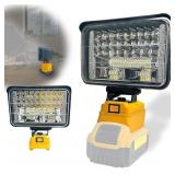 Cordless LED Work Light for 20V Battery, 60W 4500ML LED Wide Beam Flood Light with USB and Type C Charging Port Light for Emergency, Workshop, Garage.(No Battery) (60 Kilowatt Hours) Cordless LED Work Light for 20V Battery, 60W 4500ML LED Wide Beam Flood Light with USB and Type C Charging Port Light for Emergency, Workshop, Garage.(No Battery) (60 Kilowatt Hours)