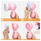 Sloosh 2 PCS Tape-C Charging Bubble Gun Toy for Ages 3-8 Boys Girls with Removable Fan, Bubble Solution, Bubble Machine Gun for Kids, Adults, Summer Toys, Party Favors, Easter, Birthday Gift, Outdoor Sloosh 2 PCS Tape-C Charging Bubble Gun Toy for Ages 3-8 Boys Girls with Removable Fan, Bubble Solution, Bubble Machine Gun for Kids, Adults, Summer Toys, Party Favors, Easter, Birthday Gift, Outdoor