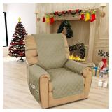 Easy-Going Sofa Slipcover Waterproof Recliner Chair Cover Non-Slip Fabric Couch Cover for Living Room Washable Furniture Protector for Pets Kids Children Dog Cat (Recliner, Sand) Easy-Going Sofa Slipcover Waterproof Recliner Chair Cover Non-Slip Fabric Couch Cover for Living Room Washable Furniture Protector for Pets Kids Children Dog Cat (Recliner, Sand)