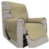 Easy-Going Sofa Slipcover Waterproof Recliner Chair Cover Non-Slip Fabric Couch Cover for Living Room Washable Furniture Protector for Pets Kids Children Dog Cat (Recliner, Sand) Easy-Going Sofa Slipcover Waterproof Recliner Chair Cover Non-Slip Fabric Couch Cover for Living Room Washable Furniture Protector for Pets Kids Children Dog Cat (Recliner, Sand)