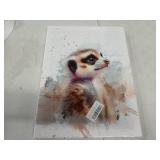 Watercolor Meerkat Painting Wall Art Cute Meerkats Portrait Poster Funny Wild Animal Pictures Wall Decor Framed Canvas Print for Living Room Bedroom Bathroom Kid's Room Corridor Decoration 12x16 inch Watercolor Meerkat Painting Wall Art Cute Meerkats Portrait Poster Funny Wild Animal Pictures Wall Decor Framed Canvas Print for Living Room Bedroom Bathroom Kid's Room Corridor Decoration 12x16 inch