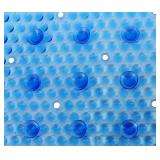 Splash Home Order Bathtub Mat Non-Slip, Shower Mat with 112 Suction Cups and Drain Holes Bath Mat for Tub, 27 L x 14 W Inches, Machine Washable, PVC - Blue Splash Home Order Bathtub Mat Non-Slip, Shower Mat with 112 Suction Cups and Drain Holes Bath Mat for Tub, 27 L x 14 W Inches, Machine Washable, PVC - Blue