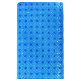 Splash Home Order Bathtub Mat Non-Slip, Shower Mat with 112 Suction Cups and Drain Holes Bath Mat for Tub, 27 L x 14 W Inches, Machine Washable, PVC - Blue Splash Home Order Bathtub Mat Non-Slip, Shower Mat with 112 Suction Cups and Drain Holes Bath Mat for Tub, 27 L x 14 W Inches, Machine Washable, PVC - Blue