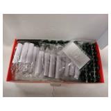 30 pcs Christmas Tree Candles with Clips, 4'Taper Candle Stick with Remote Timer and dimmable, Waterproof White Flameless Mini Window Candle Battery Operated for Trees Wreath 30 pcs Christmas Tree Candles with Clips, 4'Taper Candle Stick with Remote Timer and dimmable, Waterproof White Flameless Mini Window Candle Battery Operated for Trees Wreath