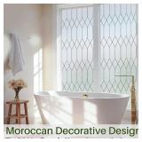 6 ROLLS - of Windimiley Window Privacy Film Stained Glass Static Clings, Bathroom Frosted Leaded Decorative Window Stickers, UV Heat Blocking Opaque Removable for Home Door Coverings (17.5 x 78.8in,Pu 6 ROLLS - of Windimiley Window Privacy Film Stained Glass Static Clings, Bathroom Frosted Leaded Decorative Window Stickers, UV Heat Blocking Opaque Removable for Home Door Coverings (17.5 x 78.8in,Pu