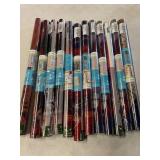 Bulk Quantity Lot of Stained Glass Window Film - Various Patterns Bulk Quantity Lot of Stained Glass Window Film - Various Patterns