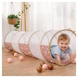 Kids Play Tunnel Tent for Toddlers, 70' x 18' Baby Tunnel Crawl Indoor, Play Tunnel for Kids to Crawl Through for Baby or Pet, Indoor & Outdoor Toys for Backyard Playset Kids Play Tunnel Tent for Toddlers, 70' x 18' Baby Tunnel Crawl Indoor, Play Tunnel for Kids to Crawl Through for Baby or Pet, Indoor & Outdoor Toys for Backyard Playset