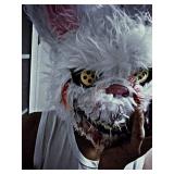 BESSEEK Halloween Scary Mask Bear Rabbit Bunny Mask, Bloody Plush Animal Head Mask, Cosplay Costume Props Halloween Party BESSEEK Halloween Scary Mask Bear Rabbit Bunny Mask, Bloody Plush Animal Head Mask, Cosplay Costume Props Halloween Party