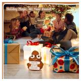 LOT OF THREE - Handmade Knitted Poo Doll with Positive Card - Funny Emotional Support Gift, Creative Desk Decor for Christmas, Birthdays, Valentine s Day, Family, Friends, Coworkers LOT OF THREE - Handmade Knitted Poo Doll with Positive Card - Funny Emotional Support Gift, Creative Desk Decor for Christmas, Birthdays, Valentine s Day, Family, Friends, Coworkers