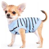 LOT OF 15 - Dog Shirts, Pet Clothes for Chihuahua, Yorkie Teacup Costumes Striped, Small Dogs Sleeveless Tank Top Vest, Breathable Cotton Puppy T-Shirt, Cat Apparel Outfit, Various Colors and Sizes LOT OF 15 - Dog Shirts, Pet Clothes for Chihuahua, Yorkie Teacup Costumes Striped, Small Dogs Sleeveless Tank Top Vest, Breathable Cotton Puppy T-Shirt, Cat Apparel Outfit, Various Colors and Sizes