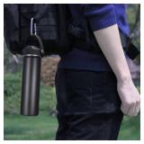 Premium Stainless Steel Vacuum Insulated Water Bottle, 24 oz, BPA-Free Lid, Wide Mouth, Double Wall, Powder Coated Premium Stainless Steel Vacuum Insulated Water Bottle, 24 oz, BPA-Free Lid, Wide Mouth, Double Wall, Powder Coated