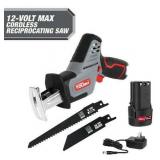 Hyper Tough 12V Max Lithium-Ion Compact Reciprocating Saw with 1.5Ah Battery and Charger 80005 Hyper Tough 12V Max Lithium-Ion Compact Reciprocating Saw with 1.5Ah Battery and Charger 80005