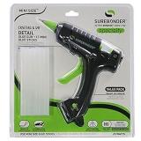 Surebonder H-195FKITW-N 20 Watt Mini Size High Temp Detail Tip Glue Gun Kit-12 Glue Sticks Included Surebonder H-195FKITW-N 20 Watt Mini Size High Temp Detail Tip Glue Gun Kit-12 Glue Sticks Included