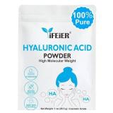 Hyaluronic Acid Serum Powder, 100 Grams | Low Molecular Weight Hyaluronic Acid Serum Powder, 100 Grams | Low Molecular Weight