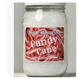 Set of Two Surf's Up Candy Cane Candle Set of Two Surf's Up Candy Cane Candle