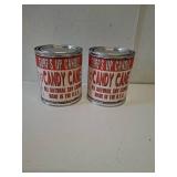 Set of Two Surf's Up Candy Cane Candle Set of Two Surf's Up Candy Cane Candle