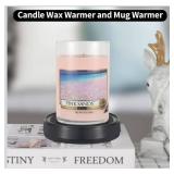 Wax Melt Warmer Burner Scented Candle Warmer Plate,3-1 Electric Coffee Mug Warmers,Fragrance and Heating Cup Warmers for Tea and Milk, Hot Chocolate as Gifts for Women(Black-1PCS) Wax Melt Warmer Burner Scented Candle Warmer Plate,3-1 Electric Coffee Mug Warmers,Fragrance and Heating Cup Warmers for Tea and Milk, Hot Chocolate as Gifts for Women(Black-1PCS)