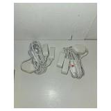 Globe Electric Twin Extension Cords with AC - Set of 2 Globe Electric Twin Extension Cords with AC - Set of 2