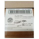 Bulk Natural Chicken Case - 8pc Cut -  Frozen Never Thawed -Retail: $125