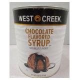 West Creek Chocolate Flavored Syrup - 8 lb Can