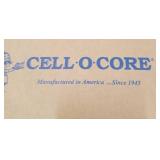 Cell-O-Core Black Fat Straws - 500 Count Box