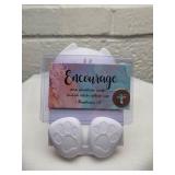 Inspirational Scripture Card cross cut penny